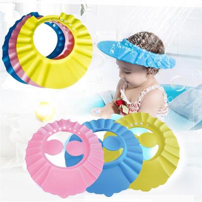 China Soft Cozy Unstructured Hair Washed Hat Customsized Baby Hair Washed Hat Baby Hair Washing Hat for sale