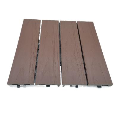 China Modern 300*300*25 mm DIY outdoor and indoor garden landscaping balcony decking for sale