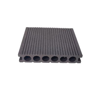 China Modern eco-friendly 140*25 mm WPC plastic composite flooring /slats, supplied in good price for sale