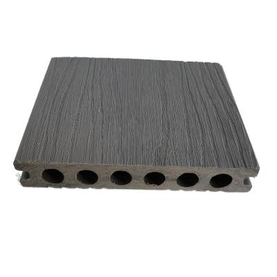 China Modern wood deck wpc panel plastic coextrusion WPC composite decking for exterior for sale