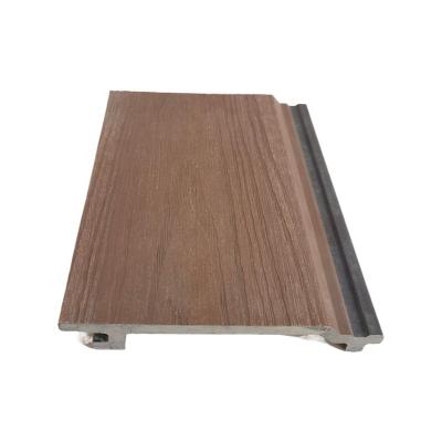 China UV-Resistance Exterior Waterproof WPC Wall Cladding Panel Cladding Exterior Decorative Wall Cladding for sale