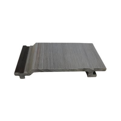 China UV-Resistance WPC Panel Heat Insulation Wood Grain Exterior WPC Wall Cladding for sale