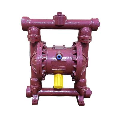 China QBY3-40 Automotive Industry Cast Iron Food Grade Chemical Diaphragm Sulfuric Acid Pneumatic Driven Double Diaphragm Pump for sale