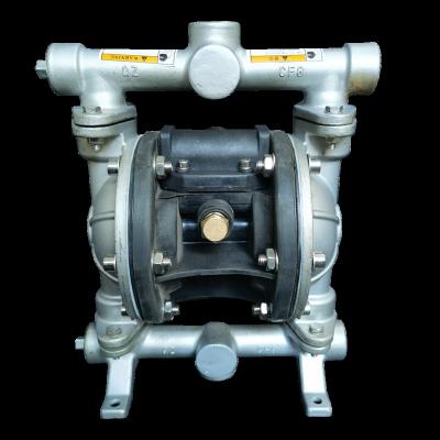 China Automotive Industry Double Diaphragm Pump Stainless Steel Aro Proof Compatible Chemical Acid Air Pneumatic Diaphragm Pump for sale