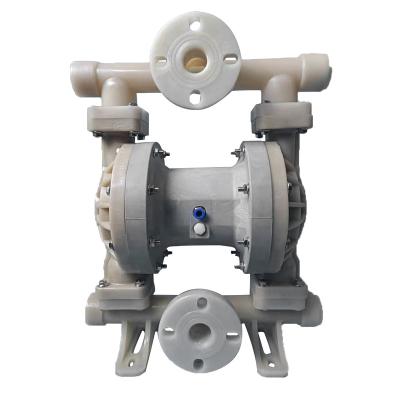 China Automotive Industry Pvdf Diaphragm Pump Dual Air Diaphragm Sulponic/Chlorosulponic Miniature Acid Transfer Pump For Chemical Engineering for sale