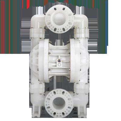 China Automotive Industry 10 Mm Plastic Pneumatic Double Diaphragm Air Operated Diaphragm Pump For High Viscosity Medium for sale