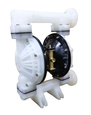 China Automotive industry chemical resistant diaphragm pump pp plastic pneumatic diaphragm pump for chemical solvent industry for sale