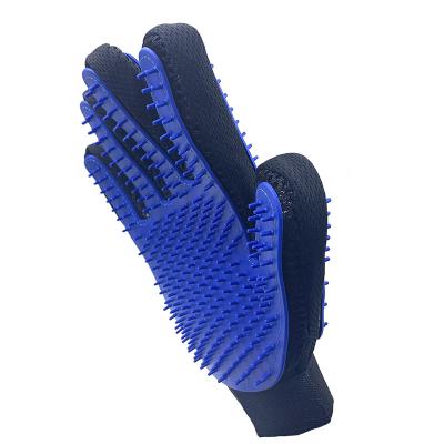 China Sustainable Pet Fur Remover Hair Grooming Throwing Glove for sale