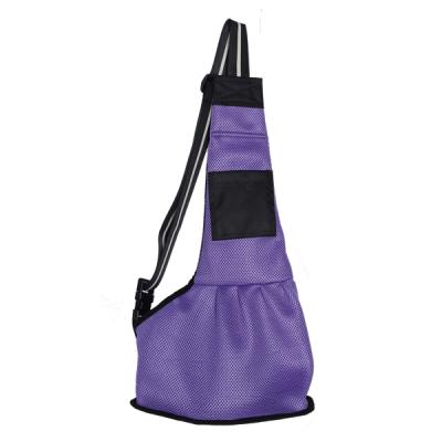 China Sling Viable Single Shoulder Fashion Dog Accessories Outdoor Pet Carrier Bag for sale