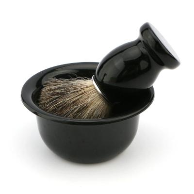 China Shaving Brush Shaving Brush For Men Wooden Handle Badger Hair Shaving Brush for sale