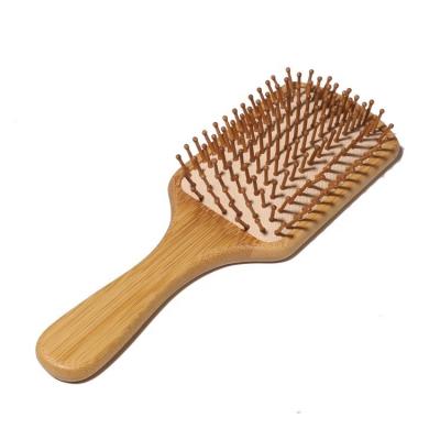 China Waterproof High Quality Can Be Environmentally Customized Sustainable Airbag Bamboo Massage Comb Anti-Static Hair for sale