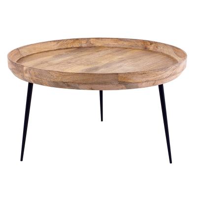 China High Quality Fashion Modern Office Table (Other) Adjustable Round Wooden Hotel Dining Tables Coffee Tables For Living Room for sale