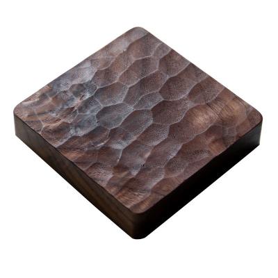 China Beech Wood Sustainable Handcrafted Coaters For Wooden Wooden Drink Coaster for sale