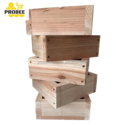 China Quadrilateral Farms Five Layer Korean Wooden Bee Hive Korean Beehive For Beekeeping for sale