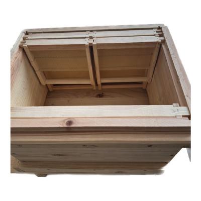 China Korean Wooden Farms Bi-Ply Beehive Frame For Beekeeping for sale