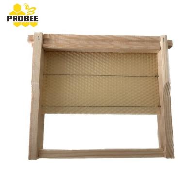 China Korean Farms Mini 1/2 Bee Hive Frames With Beeswax Base Sheet for sale