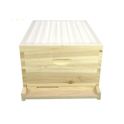 China Wooden Farms Langstroth Hive Bee Hive 8 Frames For Beekeeping for sale