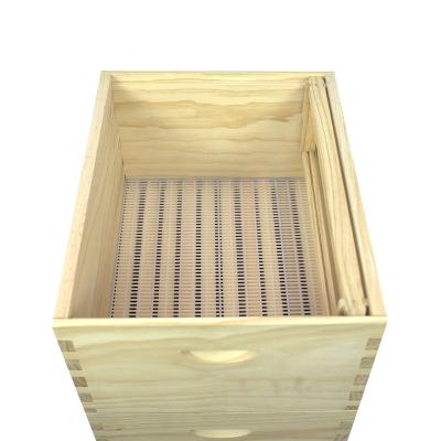 China New Zealand Pine Beehive Farms Hive 8 Boxes Australian Beekeeping Wooden Beekeeping Boxes for sale