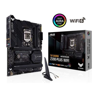 China TUF GAME Z590-PLUS WIFI Motherboard Support DDR4 Desktop CPU 11900K/11700K/10900K/10700K for sale