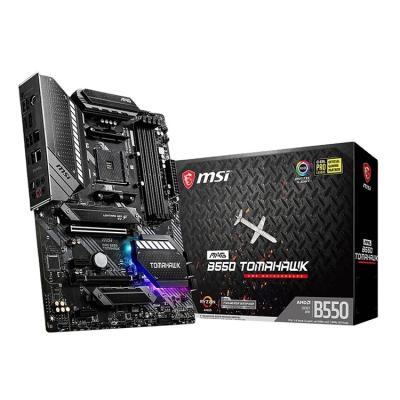 China New Original Desktop MSI M A G B550 TOMAHAWK Mainboard Support AMD 3600/5600X/5800X Socket AM4 CPU AMD B550 Motherboard for sale