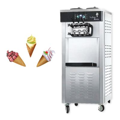 China Hot selling popular automatic production soft ice cream machine freezing maker for factory for sale