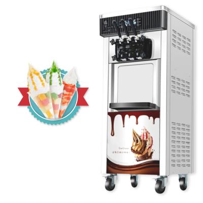 China Professional Multifunctional Automatic Ice Cream Machines Production Soft Commercial Use Prices For Making Ice Cream for sale