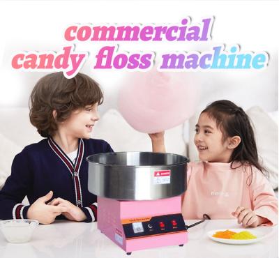 China Pink Wheels Diy Commercial Or Household Supply Office One Cotton Candy Machine With All Sets for sale