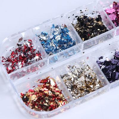 China New Sticker Nail Art 2020 New Designed Nails Carry On Korean Designs Stickers For Nailing Aluminum for sale