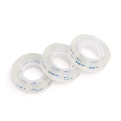 China Super Clear Adhesive Glue BOPP Stationery Tape Customized Service for sale