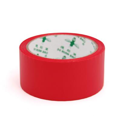 China Matte Bright Red Bopp Packing Color Tape For Carton Sealing And Masking for sale