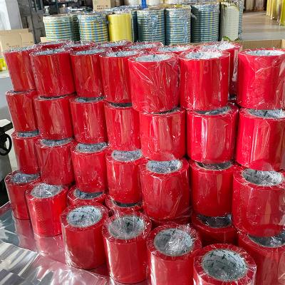 China Custom Printed BOPP Packing Tape Red BOPP Parcel Packing Tape for sale