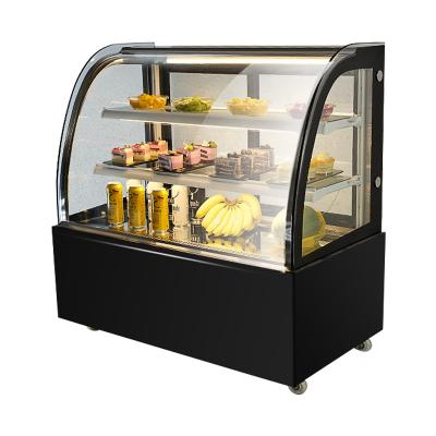 China Single-Temperature Style Bakery Glass Display Cost-Effective Luxury Refrigeration Equipment for sale