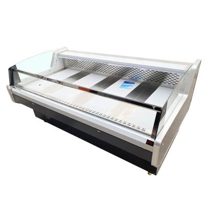 China Single-temperature Fresh Supermarket Equipment Deli Meat Display Refrigerator for sale