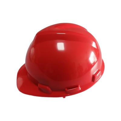 China China Cheapest Price Safety Hard Hat Construction Hard Hat MSA Design Ratchet Type/Plug Type Personal Protective Safety Helmet for sale