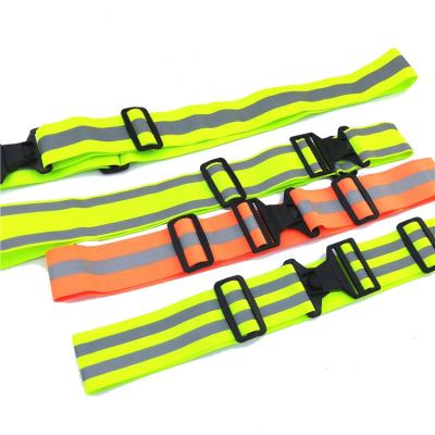 China Water Proof High-Visibility Vest Protective Gear Cycling Reflective Led Vest Belt for sale