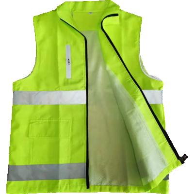 China Water Proof Front Construction Reflective For Police Worker Safety Vest Logo Multifunctional Custom Motorcycle Safety Mesh Protective Vest for sale