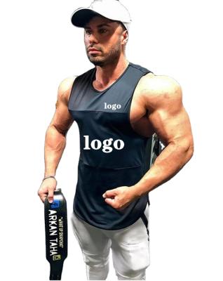 China Wholesale Custom Logo Summer Fitness Vest Men's Breathable O-Neck Quick-Drying Camouflage Sleeveless T-shirt Sports Invest for sale