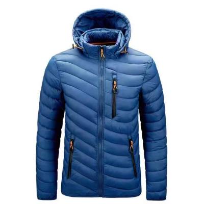 China Custom Made Waterproof Men's Puffer Jacket OEM Logo Winter Jacket Puffer Jacket for sale