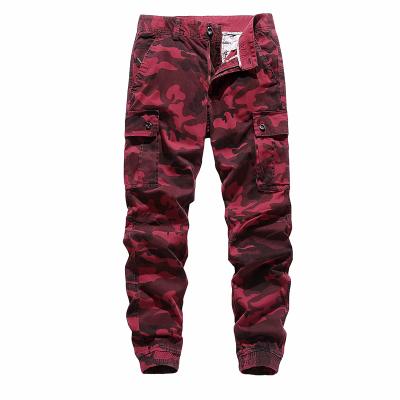 China New Style Spring Cotton Viable Sweatpants Camouflage Pants Sports Men Military Cargo Pants for sale