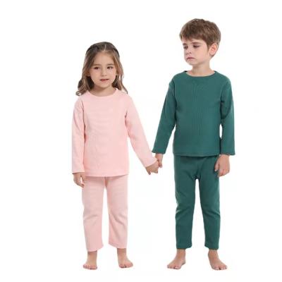 China Wholesale OEM ODM Kids Pajamas Breathable 100% Cotton Kids Pajama Sets for sale