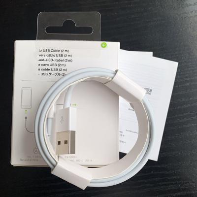 China 144 Braided Wholesale USB Charger Cable USB Data Line Cable 2m 6ft For Apple iPhone 7 8 XS for sale