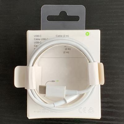 China Wholesale Foxconn Factory Fast Type 2m 6ft Mobile Phone Usb Cable 15 C Charger IOS 14 For Apple iPhone 11 Pro Max Max 12 13 Pro for sale