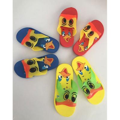 China Light weight wholesales bathroom indoor kids kids shoes cartoon slipper stock lot clearance sale for sale