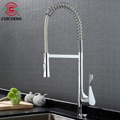 China Thermostatic Faucets Single To Pull Kitchen Faucet Spray Faucet for sale