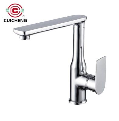 China Thermostatic Faucets High Quality Fashion Single Brass Kitchen Faucet for sale