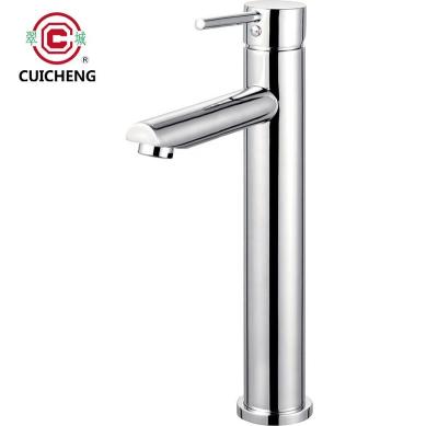 China High Quality Brass Thermostatic Faucet Front Plate Basin Faucets High Body Faucet for sale