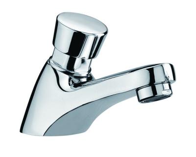 China Metered Faucets Bathroom Basin Faucet Self Closing Mixer 2771 for sale