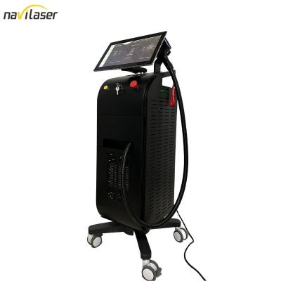 China Hot Selling Hair Removal Double Handles High Power Diode Laser Hair Removal Machine For Salon for sale