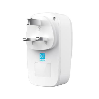 China Commercial/Industial/Hospital/Residential White Label Solution MOKO wifi BLE esp32 BLE to EU US Smart Plug 4g Outlet UK FR 16a works with Alexa and Google Home for sale