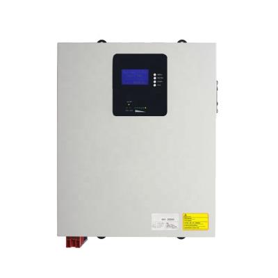 China 5Kw 48v100ah lifepo4 power wall energy storage battery solar pack 48v100ah for grid solar system for sale